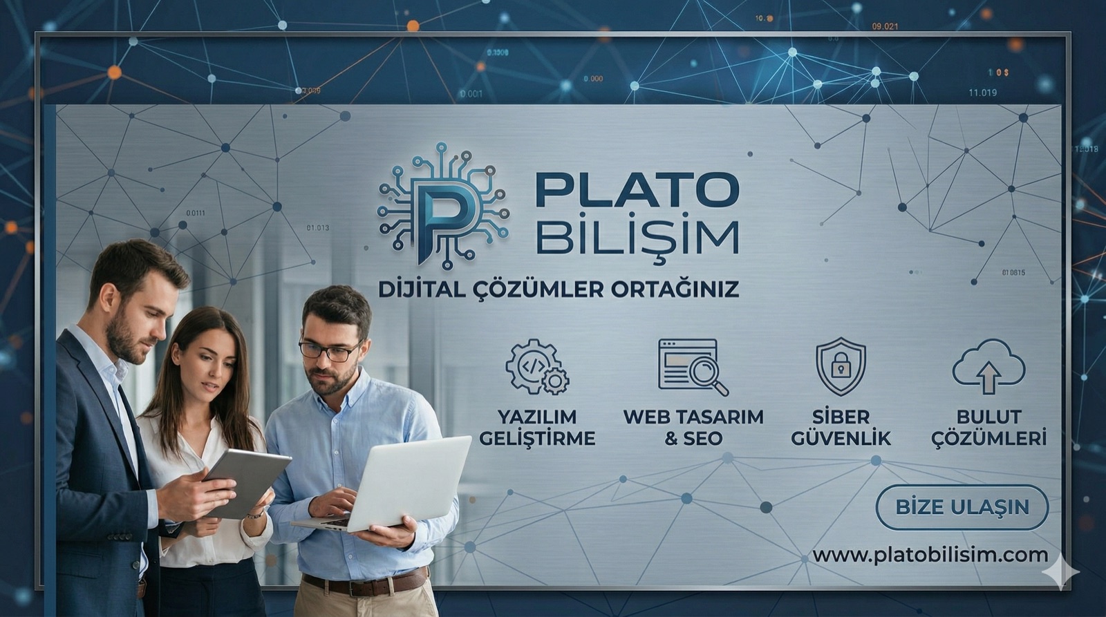 Plato Bilisim project promotional image